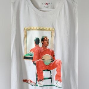 Rare Air Jordan Flight Artist Series Cream Sz XL